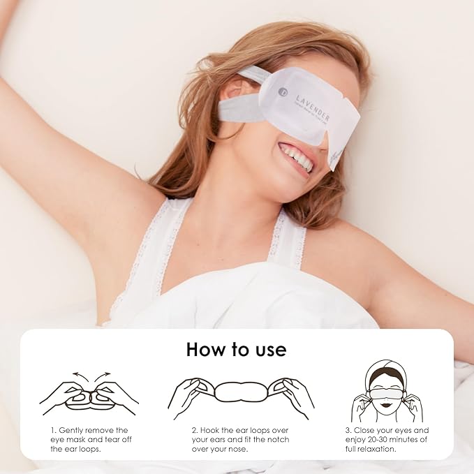 Steam eye masks, rich hyaluronic