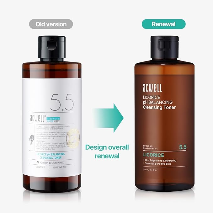 ACWELL Licorice pH Balancing Korean Toner