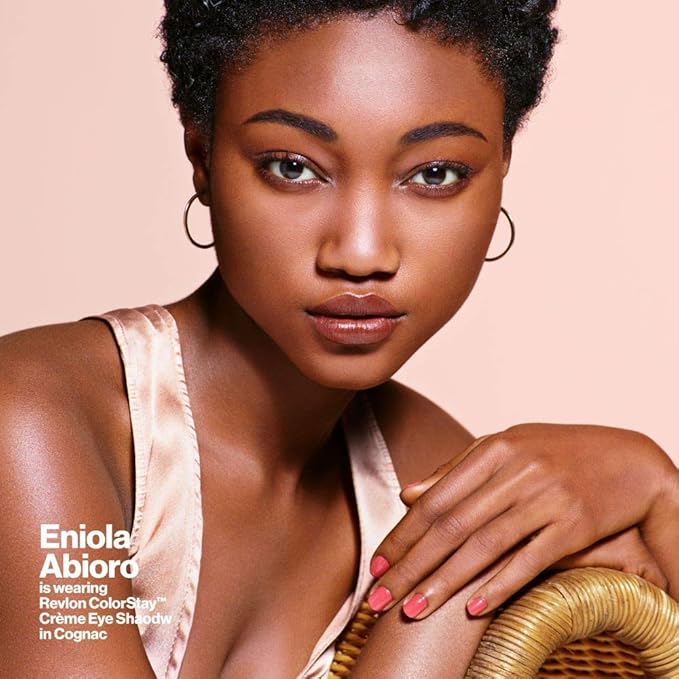 REVLON Colorstay Creme Eye Shadow, Longwear Blendable Matte or Shimmer Eye Makeup with Applicator Brush in Silver, Earl Grey (760), 0.18 Ounce (Pack of 1)