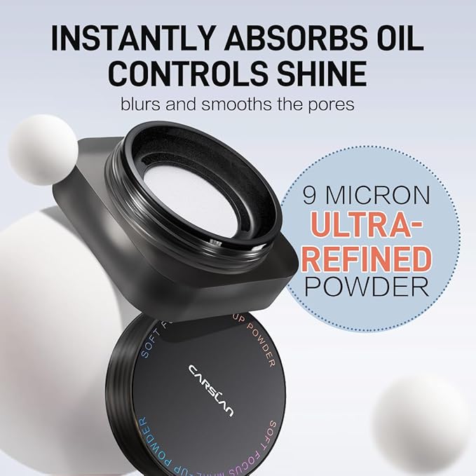 Soft Focus Loose Setting Powder, Waterproof, Matte, Oil Translucent (Sample)