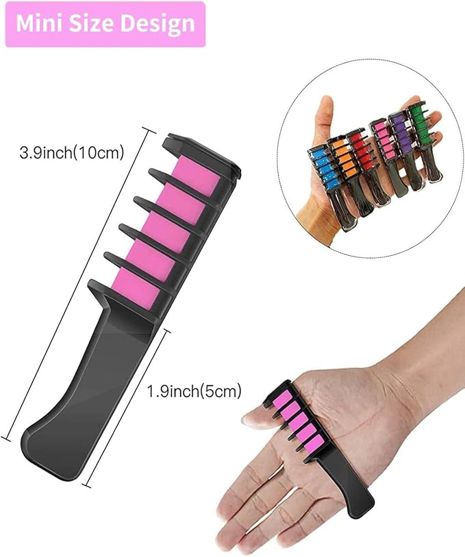 New Hair Chalk Comb Temporary