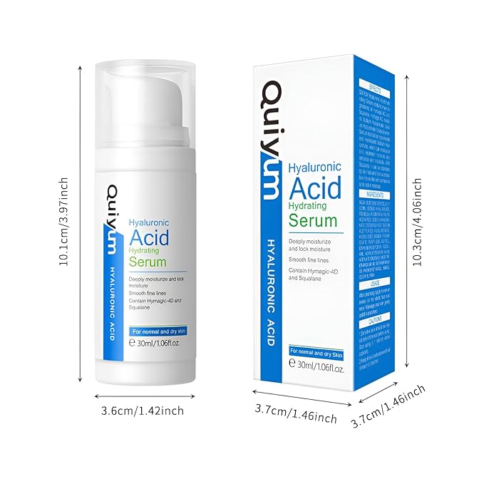 Hyaluronic Acid Serum for Face, Hydrating