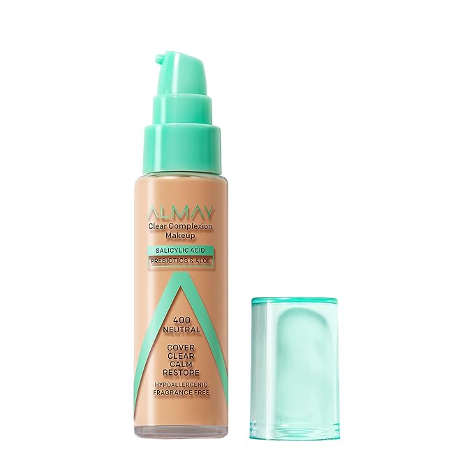 Almay Clear Complexion Acne Foundation Makeup with Salicylic fl oz.