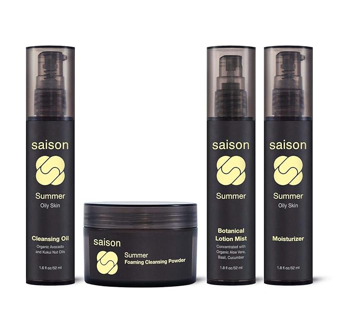 Saison® Summer Face Collection Gift Set | Organic, Face