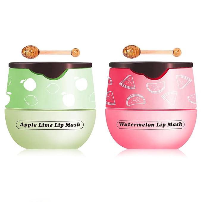 4 Packs Fruit Lip Balm Lip Watermelon)