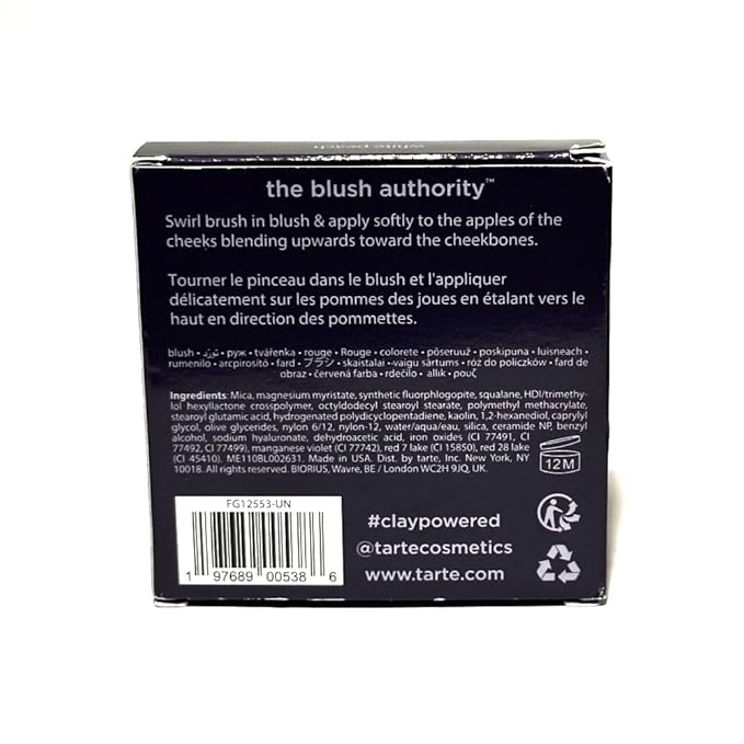 Tarte Amazonian Clay 12-Hour Blush White Peach 0. 12 oz