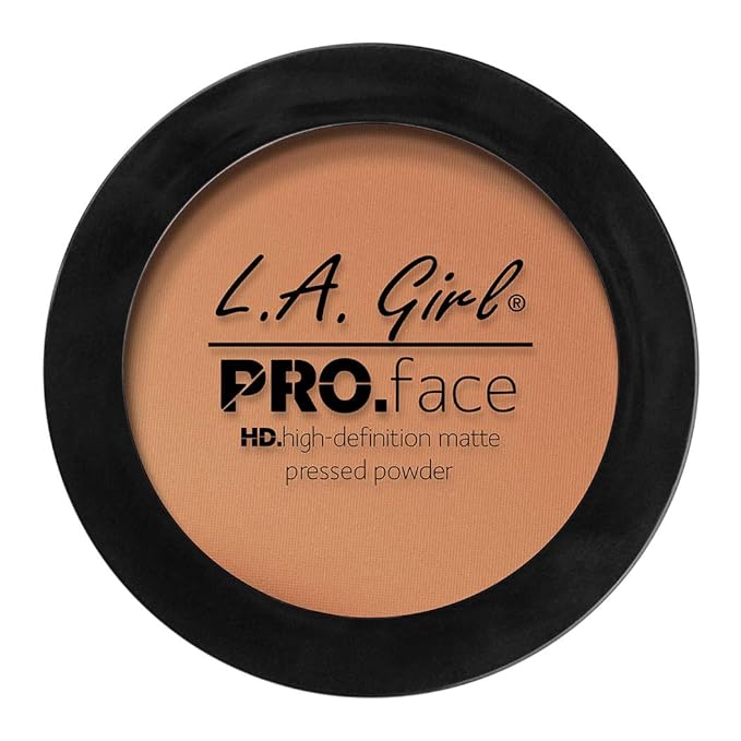 L.A. Girl Pro Face HD Matte Pressed Powder, 3) (GPP612)