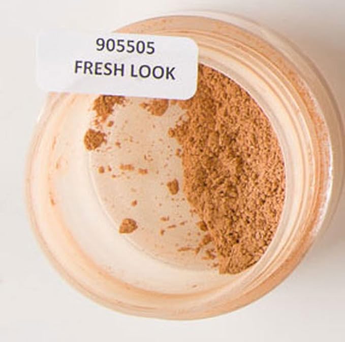 Powder Foundation, with Puff, Fresh Look, ram 6 G
