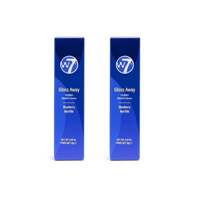 Wloss Away Lip Balm - 2 Piece Set - Blueberry 7 G