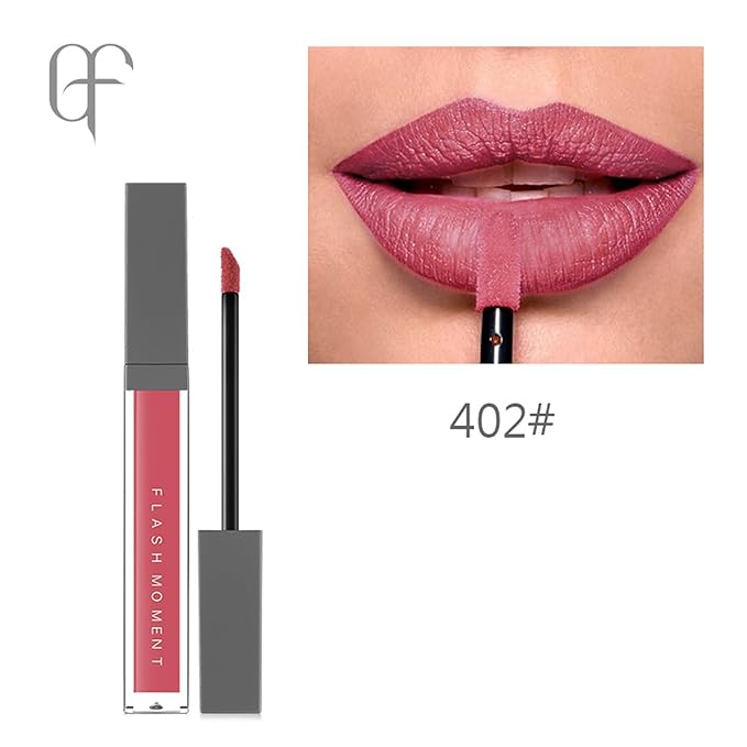 DIARO Lip Gloss, Matte Liquid Lipsticks Creamy Texture Full Color, Lip Oil Velvet Matte WaterProF Long Lasting 24 Hour, Hydrated Beauty Lip Color