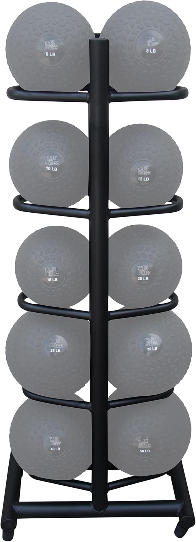 Fitness First Medicine Ball Rack - Holds 10 Balls
