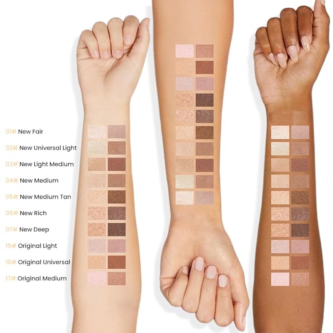 Kaely 2in1 Cream Bronzer Highlighter Stick,Face Shaping Contouring Shades Makeup,16