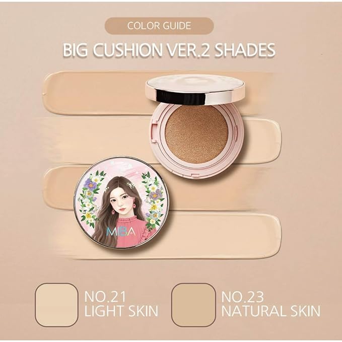 Miba SEASON 2 Full Coverage Big Cushion Foundation
