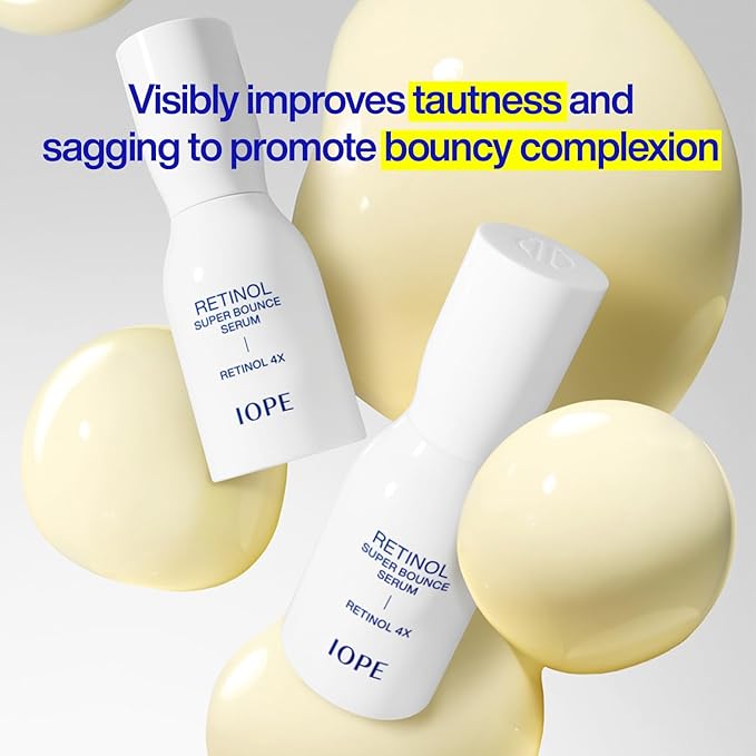 Iope retinol super bounce serum,