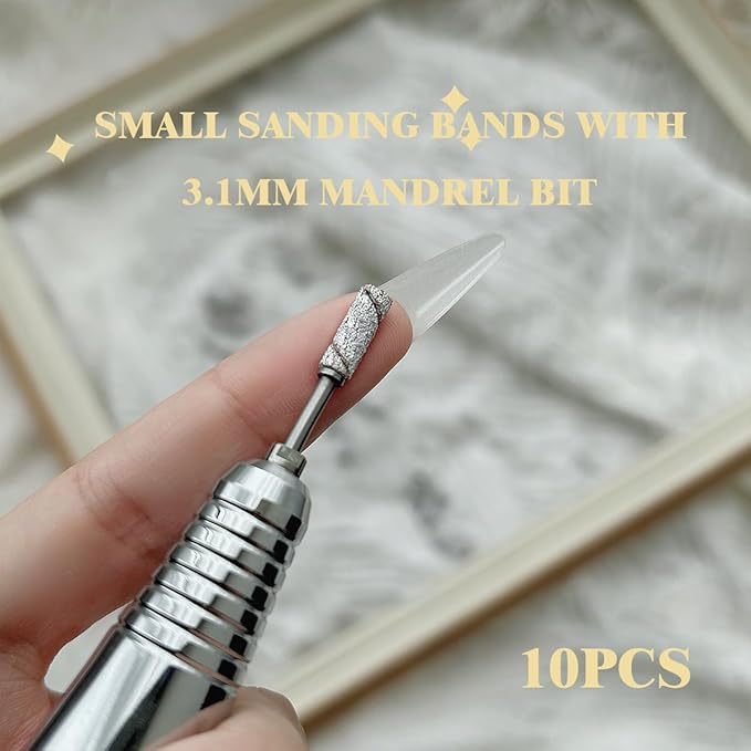 10 Piece Nail Drill Bits