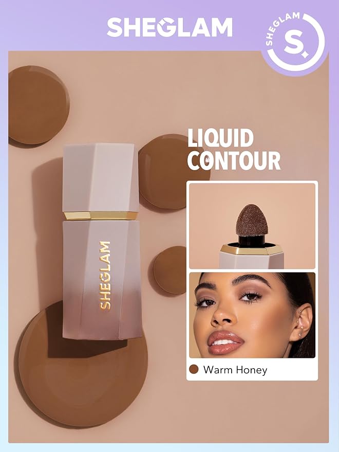 SHEGLAM Sun Sculpt Liquid Contour Stick Long Lasting Makeup-Warm Money