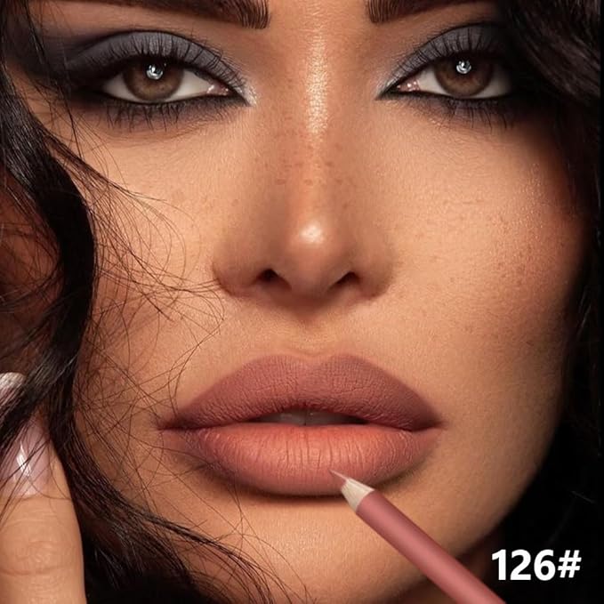 6-Color Velvet Matte Lipstick Pencils Pack for Lips Makeup, Ultra Smooth Creamy Hydrating, Long-Lasting High lmpact Color Soft Finish, Moisturized Lips (6Pcs Matte Lip pencils Set-A, Pack of 1)