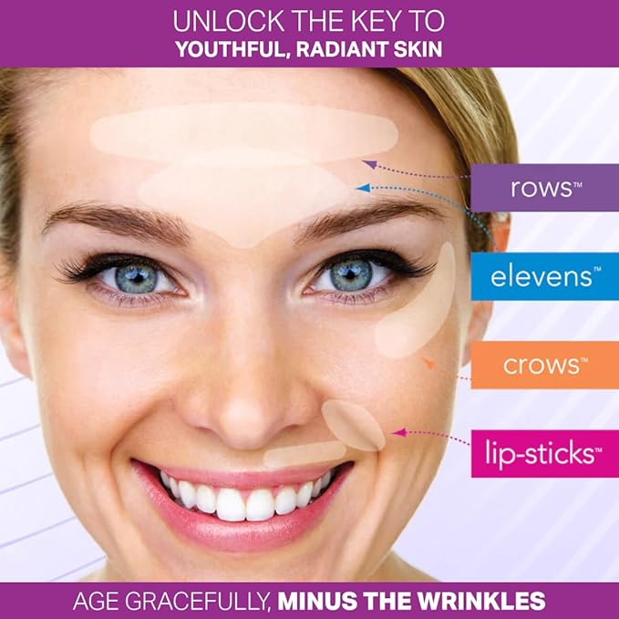 Furlesse Rows Wrinkle Patches, Overnight Forehead Anti-Aging