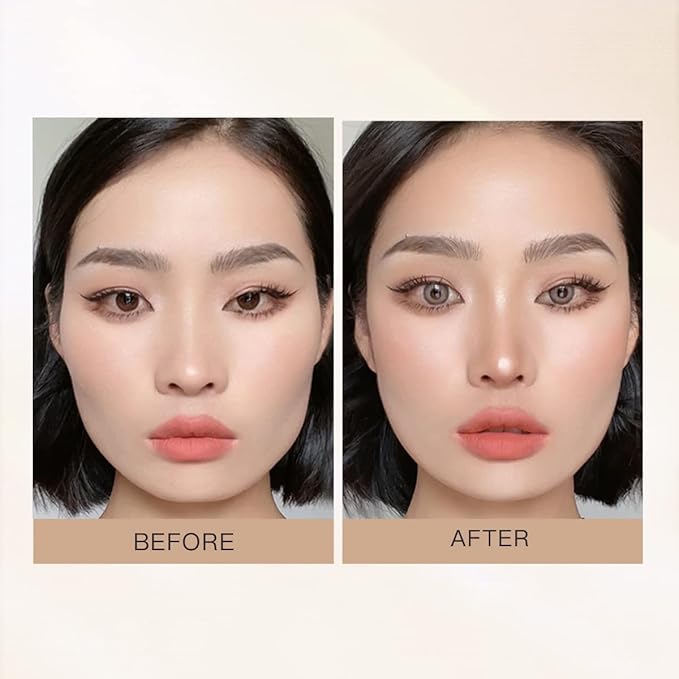 ELLESY Highlighter Makeup Palette Face Sculpting Highlighter Contouring brush-C01