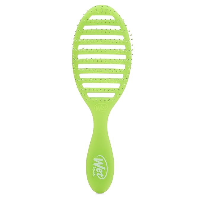 Wet Brush Speed Dry, Lime-A-Rita (Summer Quencher) - Vented Design & Soft HeatFlex Bristles Are Blow Dry Safe - Ergonomic Handle Manages Tangles - Pain-Free Hair Brush, Limited Edition