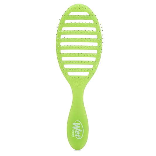 Wet Brush Speed Dry, Lime-A-Rita (Summer Quencher) - Vented Design & Soft HeatFlex Bristles Are Blow Dry Safe - Ergonomic Handle Manages Tangles - Pain-Free Hair Brush, Limited Edition