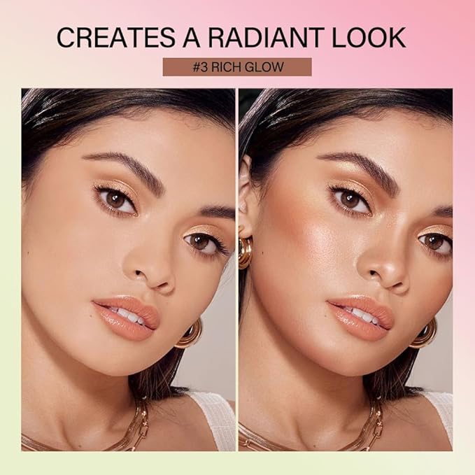 Multi-Use On The Go Bronzer Stick, Cream Contour Beach Glow)