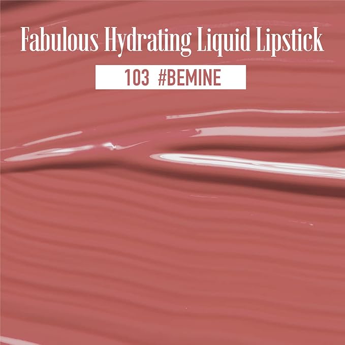 READY TO SHINE Fabulous Hydrating Lip Glow Oil/Lip Gloss-Clean Beauty #103 Nude Red, Nourishing Lightweight Natural Look, Enhances and Deeply Protects Lips, Cruelty Free, 0.14fl/oz.