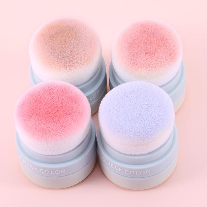 Boobeen Powder Blush for Cheeks, Air Cushion Matte
