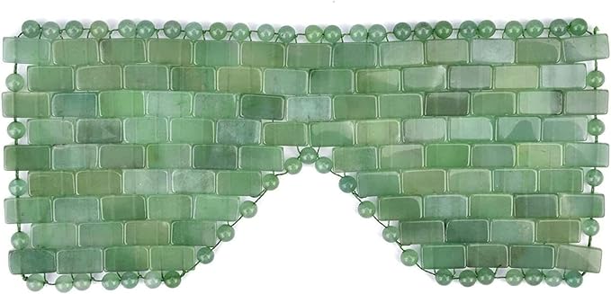Jade eye mask reusable jade