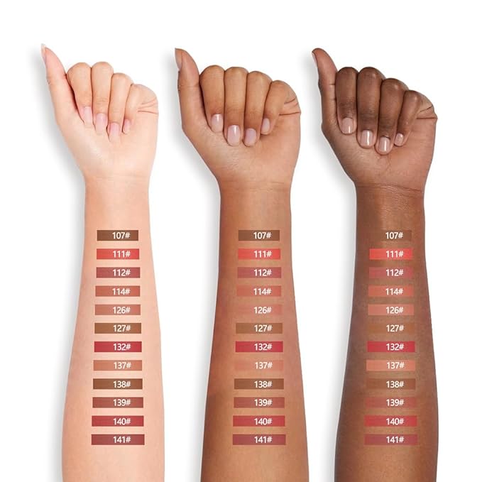 6-Color Velvet Matte Lipstick Pencils Pack for Lips Makeup, Ultra Smooth Creamy Hydrating, Long-Lasting High lmpact Color Soft Finish, Moisturized Lips (6Pcs Matte Lip pencils Set-A, Pack of 1)