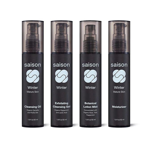 Saison® Winter Face Collection Gift Set | Organic, Free Beauty