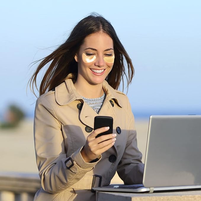 Adofect 28 pairs gold eye