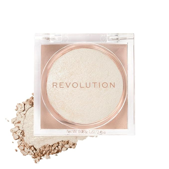 Makeup Revolution Beam Bright Highlighter, All Over Face