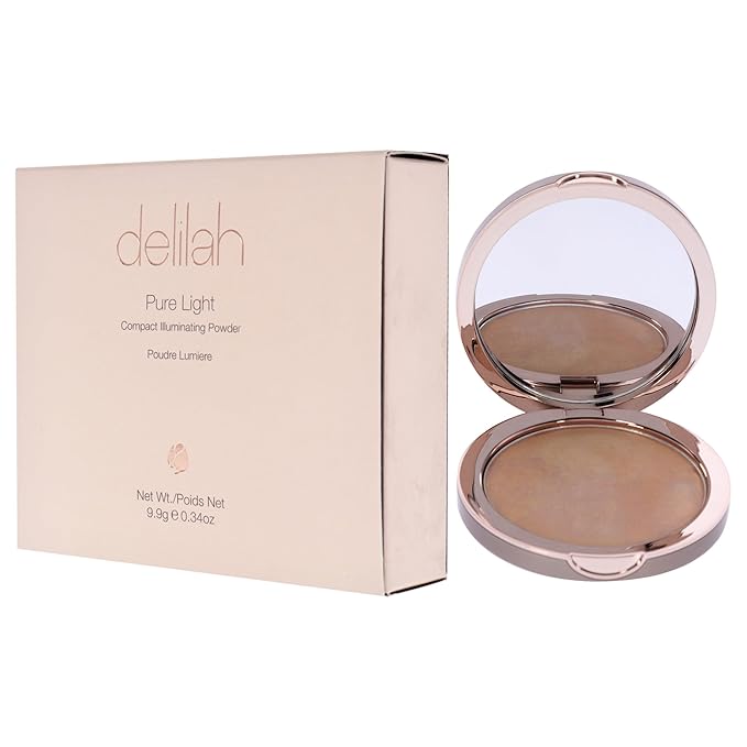 delilah - Pure Light Compact Illuminating Powder - Cruelty No-0. 34 oz