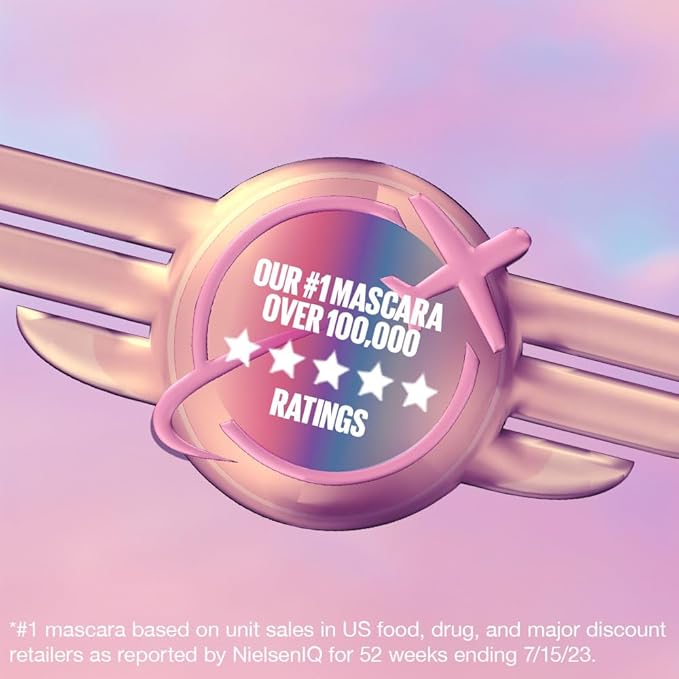 Maybelline Lash Sensational Sky High Mascara Makeup, Volumizing, Lengthening, Defining, Curling, Multiplying, Buildable, Washable Formula, Burgundy Haze, 1 Count