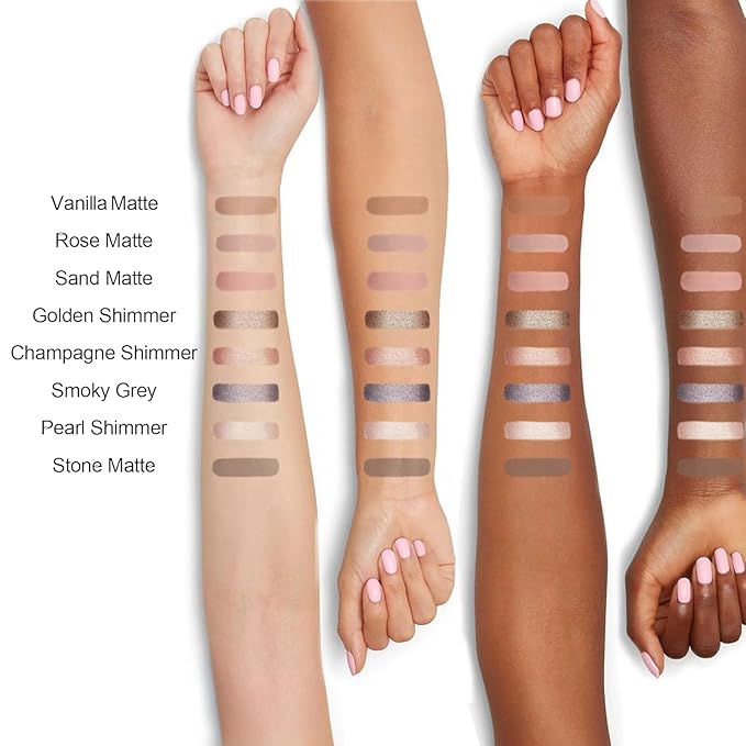 FV Cream Shimmer Eyeshadow Stick,Long Lasting & Waterproof, Multi-Use & High Pigment Eyeshadow Makeup Stick, Champagne Shimmer