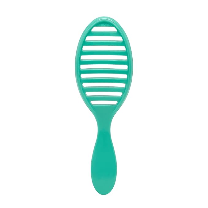 Wet Brush Speed Dry Hair Brush, Amazon Exclusive Aqua, Vented Design & Soft HeatFlex Bristles, Blow Dry Safe, Ergonomic Handle Manages Tangles & Uncontrollable Strands, Pain-Free Hair Accessories