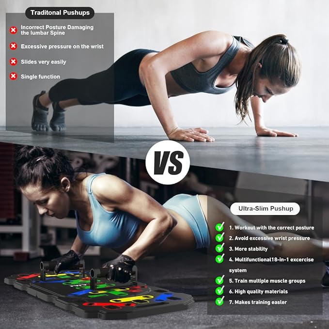 A New Choice For Home Fitness!Push-Ups Home Exercise
