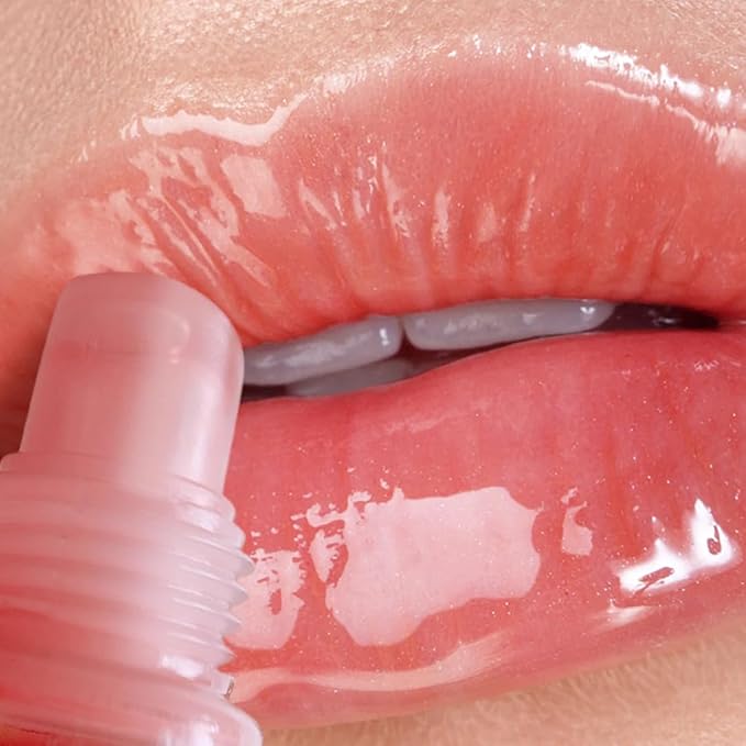 NICKA K NEW YORK VARIETY SET OF 5 NK Hydrating Lip Gel - Vitamin E (Clear, Rosehip Oil, Bubble Gum, Cherry, Strawberry)