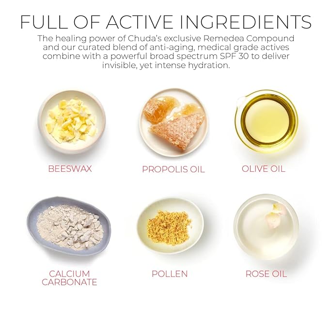 Chuda Sheer Hydrating Lotion Broad Spectrum SPF 30 – Sunscreen Face Moisturizer Cream – Vitamin-Rich Daily Moisturizer SPF – Sheer and Invisible Cover - Ideal for Dry, Sensitive Skin – 50ml