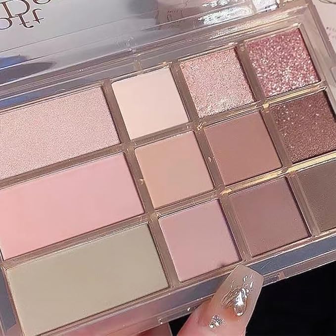 12 Girds Colorful Matte Shimmer Eyeshadow Palette