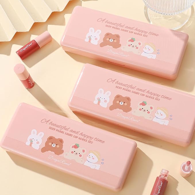 10 Colors Lip Tint Stain Set,Mini Liquid Lipstick,