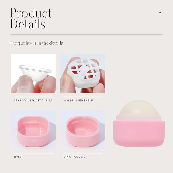 0.25 oz(7g) Empty Lip Balm Square