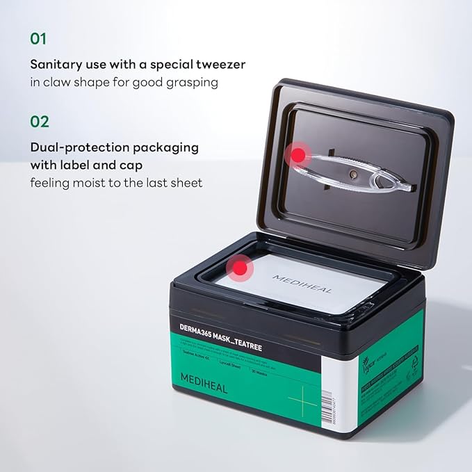 Mediheal Derma 365 Teetree Mask (30 Comforting