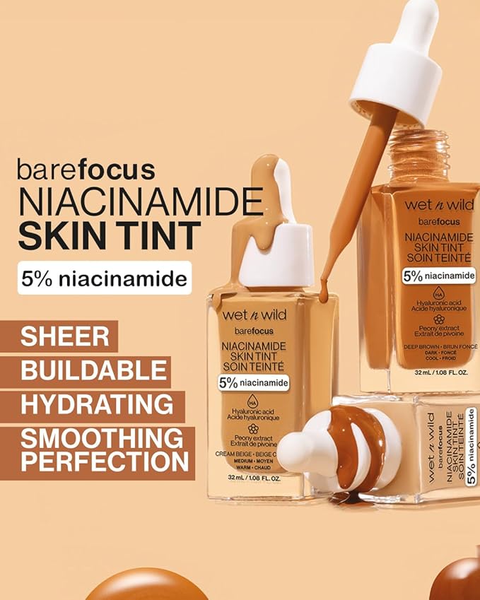 wet n wild Bare Focus Skin Tint, 5% Fair Beige