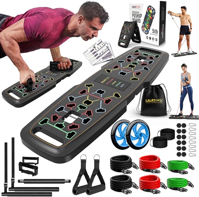 Folding push-ups multifunctional fitness board new abdominal fitness