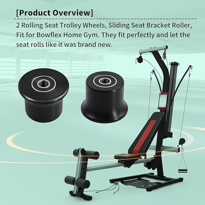1 Pcs Rolling Seat Trolley Wheels Motivator2, Pr1000, Pr1000, Sport, Ultimate2, Schwinn