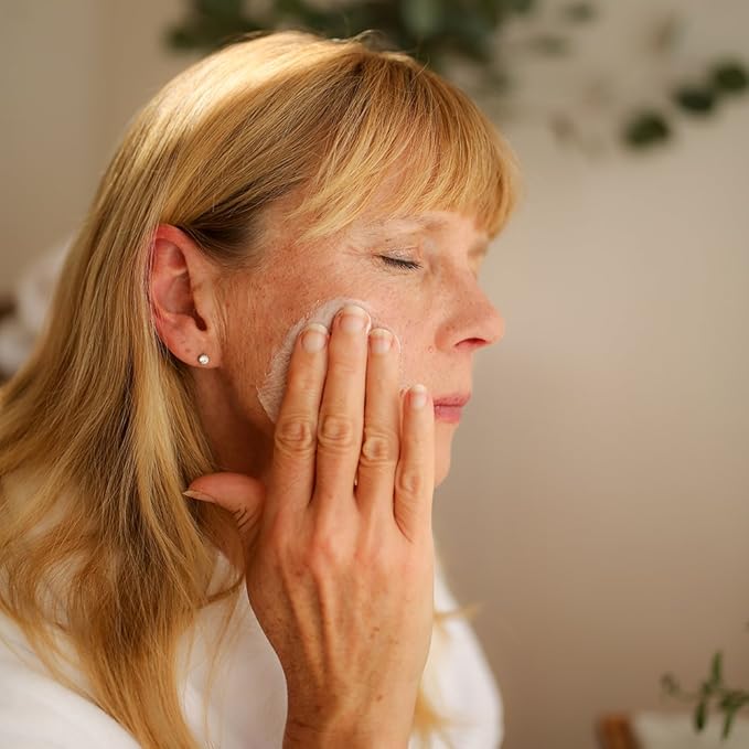 Farmaesthetics Nourishing Lavender Milk Face and Body Lotion (8oz) | Ethically Sourced Sustainable Beauty | Clean, All Natural, Small Batch Skincare