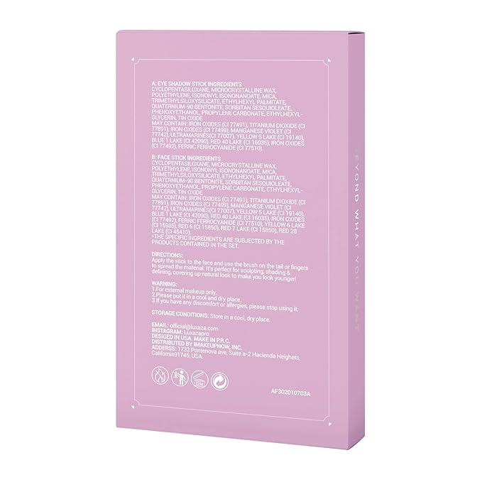 3Pcs Neutral Brown Eyeshadow Stick Set, Matte And Shimmer Creamy Eyeshadow Pencil, Shiny Pink Shadow, Waterproof Long Lasting Smoky Eye Makeup