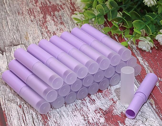 0.14oz Empty Flavored Lip Balm Container (Purple)